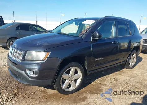 2014 Jeep Compass High Altitude from USA, damaged, VIN 1C4NJCEA6ED853895